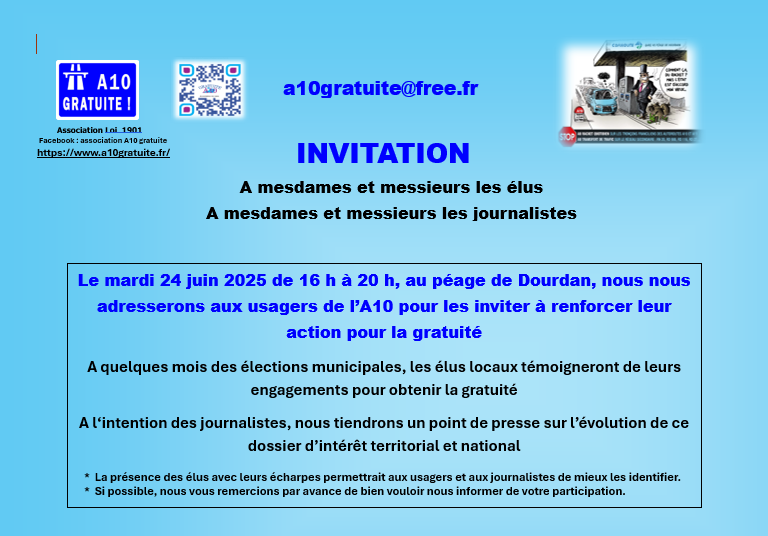 invitation A10 GRATUITE